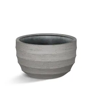 Luca lifestyle New egg pot low Bordo 80 - Clay