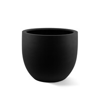 Luca lifestyle New egg pot Argento 45 - Zwart