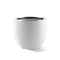 Luca lifestyle New egg pot Argento 45 - Wit