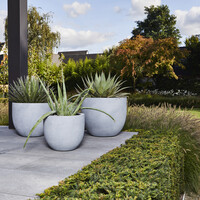 Luca lifestyle New egg pot Argento 45 - Grijs