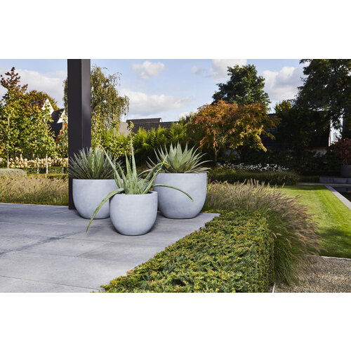 Luca lifestyle New egg pot Argento 45 - Grijs