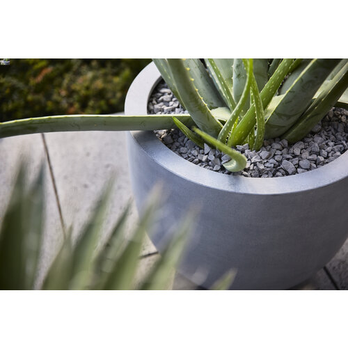 Luca lifestyle New egg pot Argento 45 - Grijs