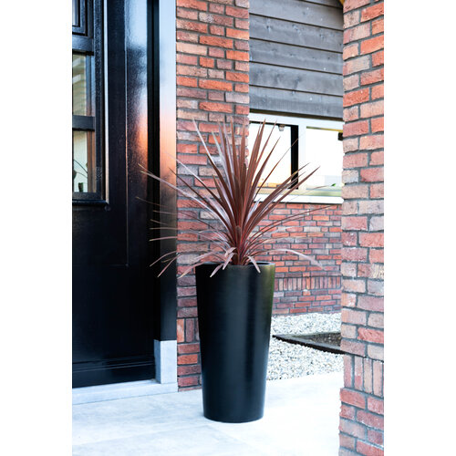 Luca lifestyle Vase Argento 68 - Zwart