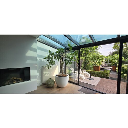 Plantenbak Veerle 80 wit