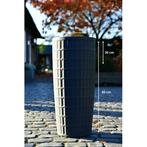 Plantenbak Yentl 40 | Antraciet