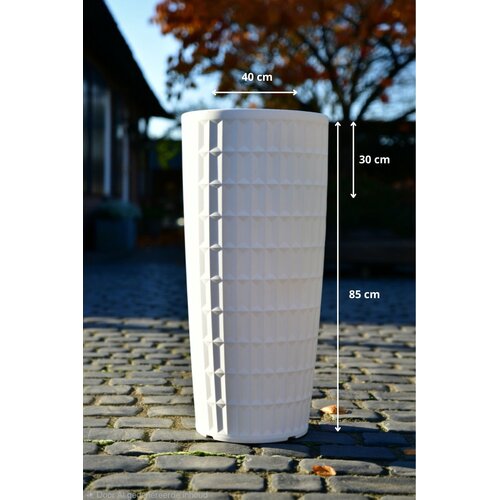 Plantenbak Yentl 40 | Wit