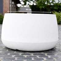 Plantenbak Koert 95 | Wit