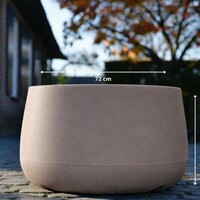 Plantenbak Koert 80 | Taupe