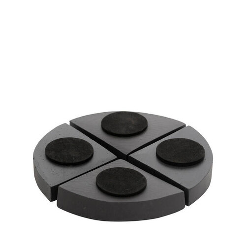 Pottery Pots Pot voetjes - Volcano Black