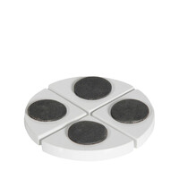 Pottery Pots Pot voetjes - Hoogglans wit