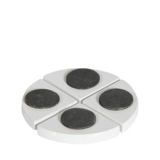 Pottery Pots Pot voetjes - Hoogglans wit