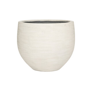 Pottery Pots Jumbo Orb, XXS - Ivory Washed