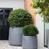 Pottery Pots Jumbo Patt, S - Grijs