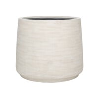 Pottery Pots Jumbo Patt, M - Ivory washed