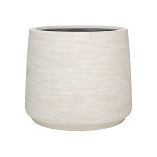 Pottery Pots Jumbo Patt, M - Ivory washed