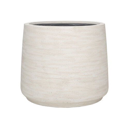 Pottery Pots Jumbo Patt, M - Ivory washed