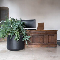 Pottery Pots Patt, M - Zwart