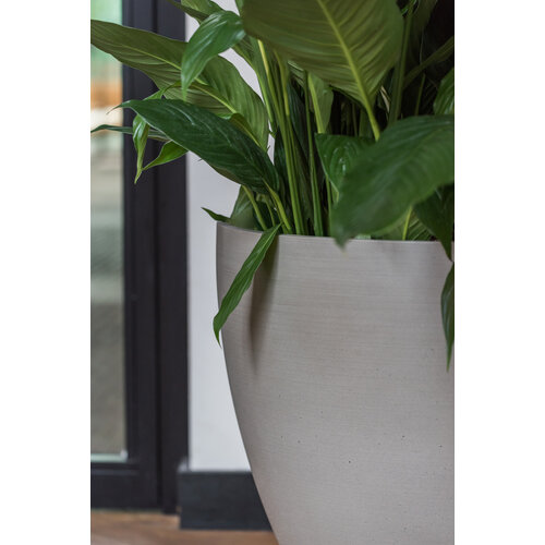 Pottery Pots Jesslyn, L - Clouded grey