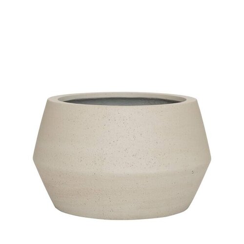 Pottery Pots Harley low, L - Beige washed