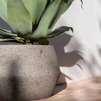 Pottery Pots Harley low, S - Diorite grey