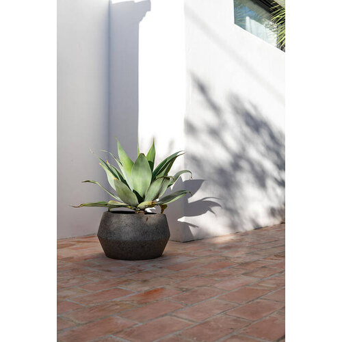 Pottery Pots Harley low, L - Diorite grey