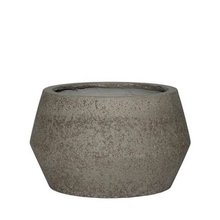 Pottery Pots Harley low, L - Diorite grey