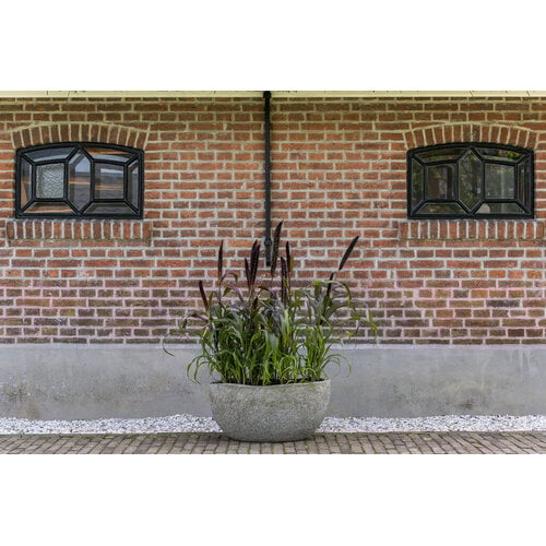 Pottery Pots Mt Hunter, L - Diorite grey