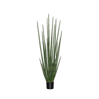 Pottery Pots Kunstplant - Sansevieria Cylindrica L, Green