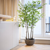 Pottery Pots Kunstplant - Enkianthus perulatus L, Green