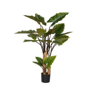 Pottery Pots Kunstplant - Alocasia M, Green