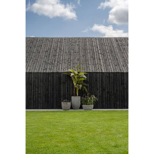 Pottery Pots Kunstplant - Alocasia L, Green