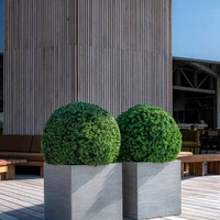 Pottery Pots Kunstplant - Buxus bol S, Green