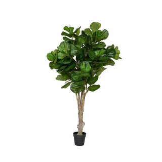 Pottery Pots Kunstplant - Ficus Lyrata XL, Green
