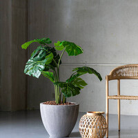 Pottery Pots Kunstplant - Monstera XL, Green