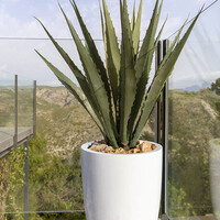 Pottery Pots Kunstplant - Agave L, Green
