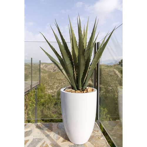 Pottery Pots Kunstplant - Agave L, Green