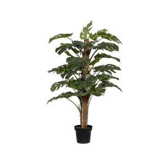 Pottery Pots Kunstplant - Monstera Pertusum L, Green