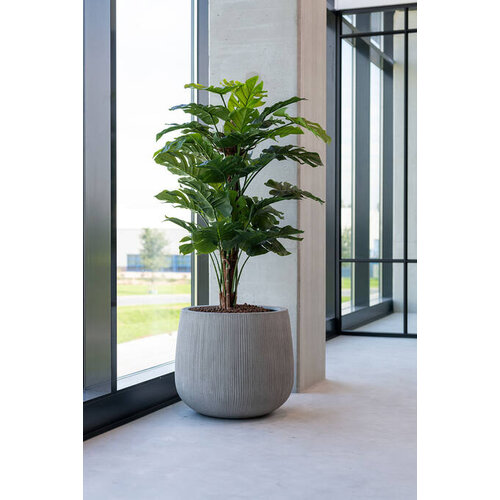 Pottery Pots Kunstplant - Monstera Pertusum L, Green