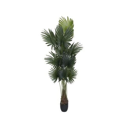 Pottery Pots Kunstplant - Palm tree L, Green