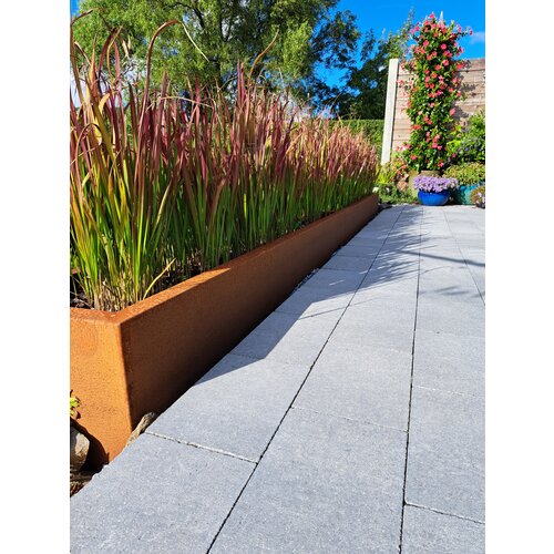 Geroba Cortenstaal plantenbak Artesa 120x50x60cm - zonder bodem