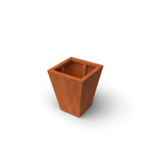 Geroba Cortenstaal plantenbak Vaso 50x50x60 cm