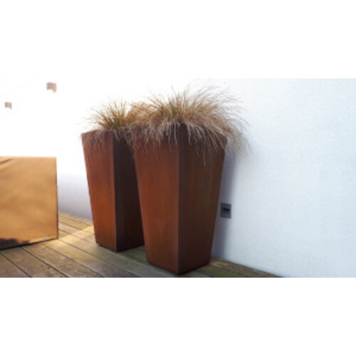 Geroba Cortenstaal plantenbak Vaso 50x50x60 cm