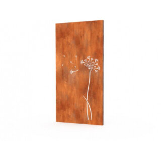 Geroba Sfeerpaneel cortenstaal Blowball 100x5x180 cm