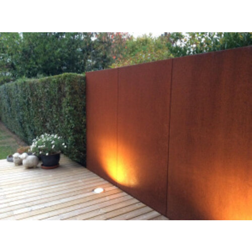 Geroba Cortenstalen wand 50x5x200 cm