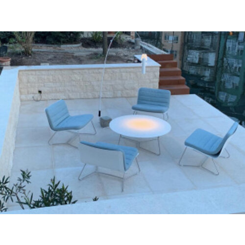 Geroba Trap cortenstaal 7 tredes 119 cm hoog