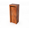Cortenstaal brievenbus 40x30x100 cm