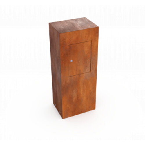 Geroba Brievenbus  cortenstaal