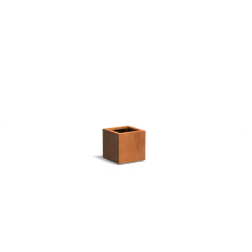 Adezz Vierkante cortenstalen plantenbak 40x40x40cm