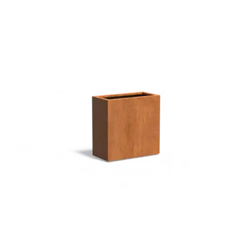 Adezz Rechthoekige plantenbak cortenstaal 80x40x80 cm