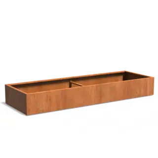 Adezz Cortenstaal plantenbak 300x100x40 cm- Zonder bodem